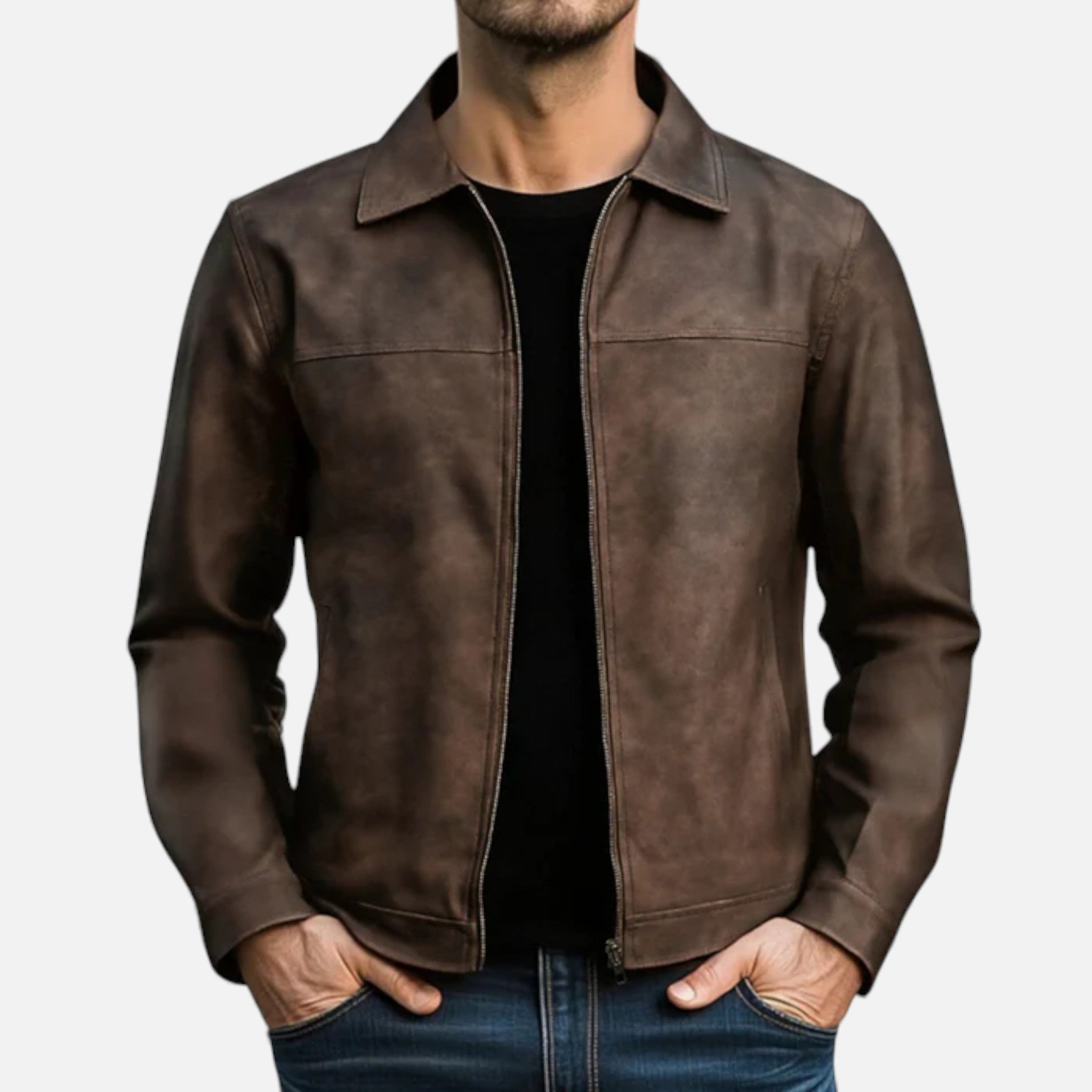 Amarendi | Veste Cuir Homme – Élégance Intemporelle