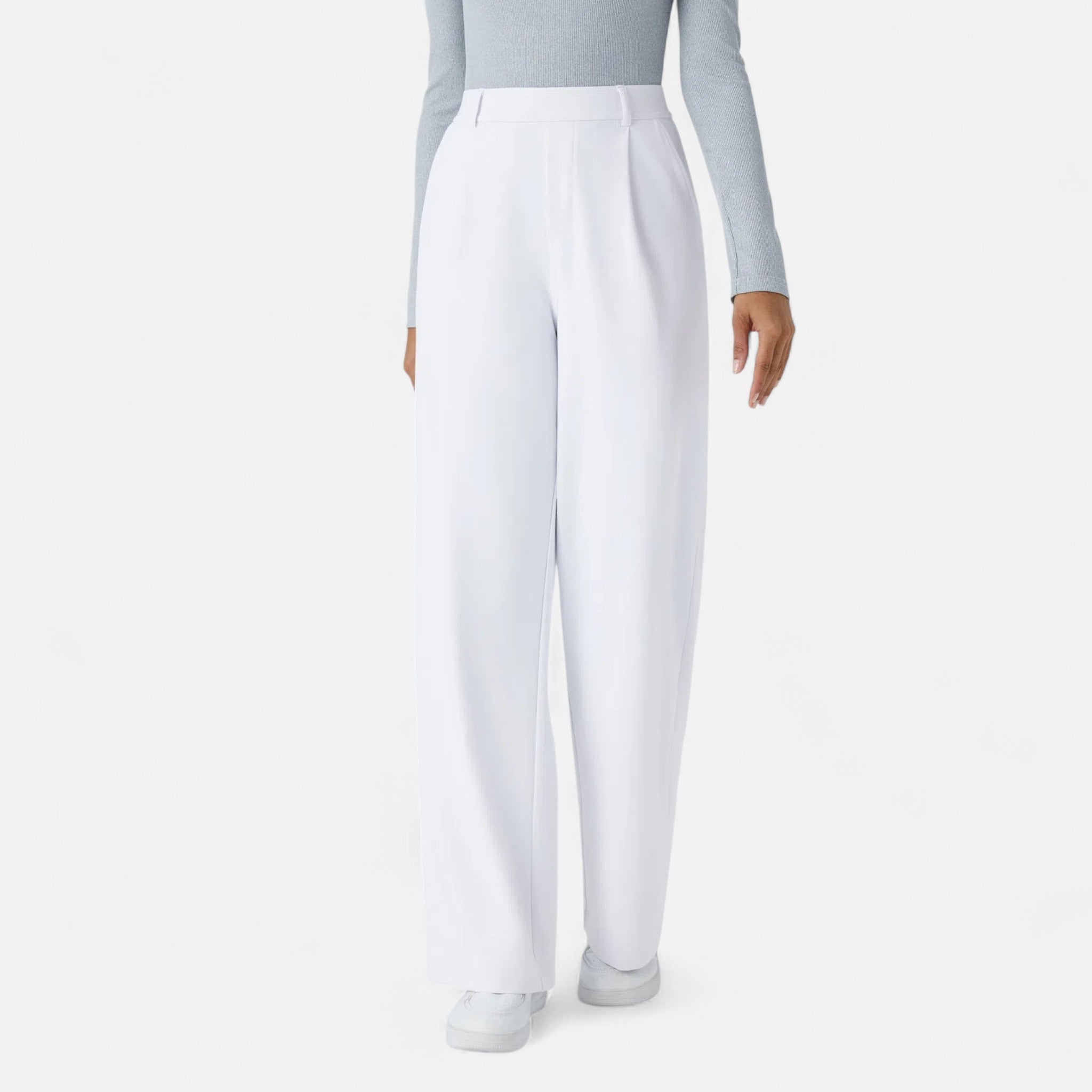 Amarendi | Pantalon Femme De Costume Droit Ajusté