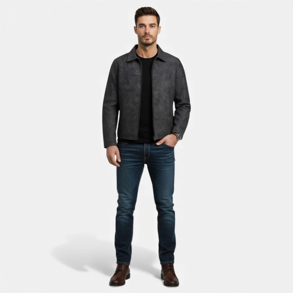 Amarendi | Veste Cuir Homme – Élégance Intemporelle