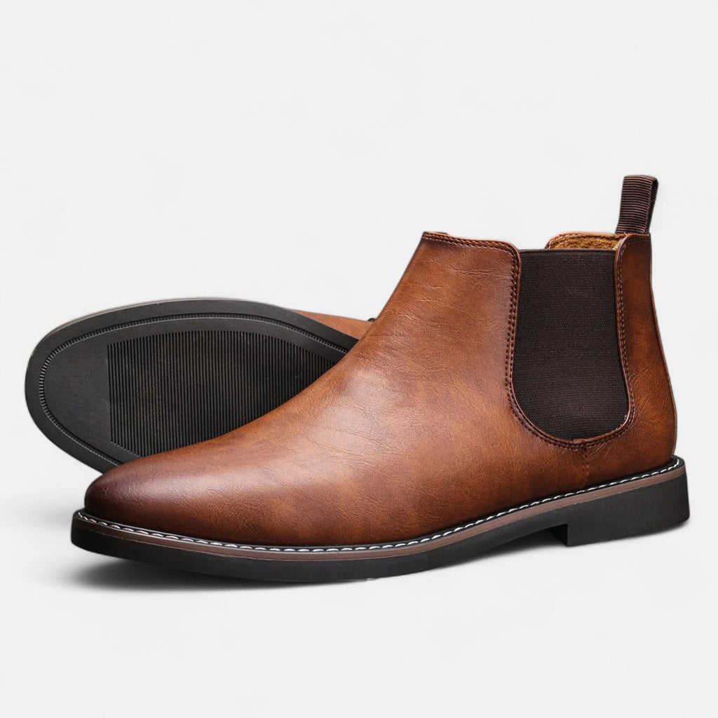 Amarendi | Bottes Chelsea Homme Rétro – Style Intemporel à Enfiler